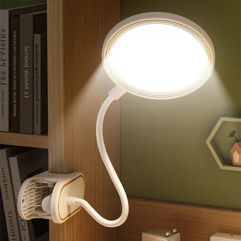 Lámpara de Mesa Táctil LED Lunivo | Con Batería y Luz Natural | Temperatura de Color 4000K | Diseño Moderno de Plástico