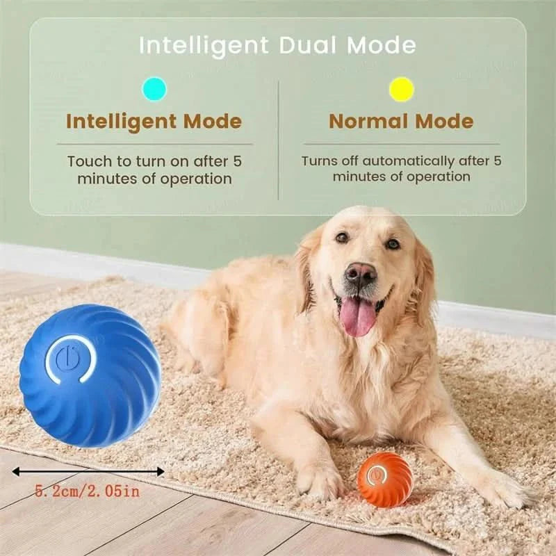 PLAYPET Pelota Interactiva para Perros – Pelota Rebotadora Recargable