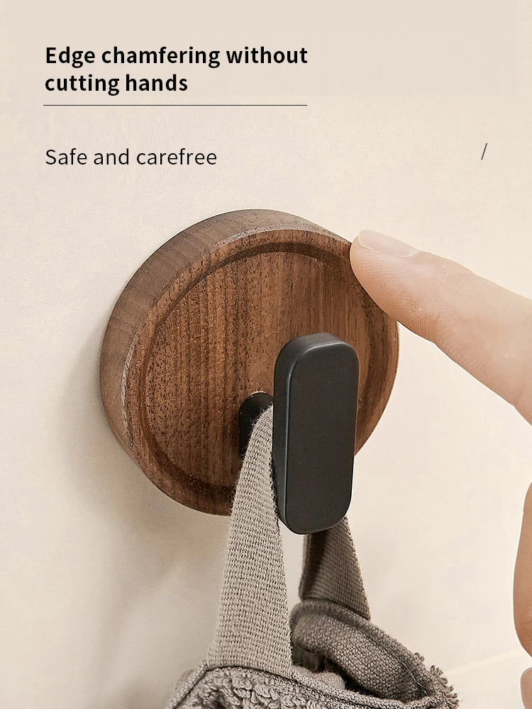 Gancho de Pared Sin Perforación - Fuertes Ganchos para Colgar Abrigos y Accesorios - Ideal para Cualquier Espacio