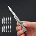 Cuchillo EDC Plegable con Cuchillas Reemplazables