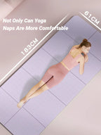 YogaMat FlexFold | Plegable y Ligero | Antideslizante por Ambas Caras | TPE Ecológico