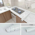 Lisslune | Película a Prueba de Aceite para Cocina de Mármol - Papel Tapiz Autoadhesivo Impermeable para Renovación de Estufa, Encimera, Gabinete, Azulejo