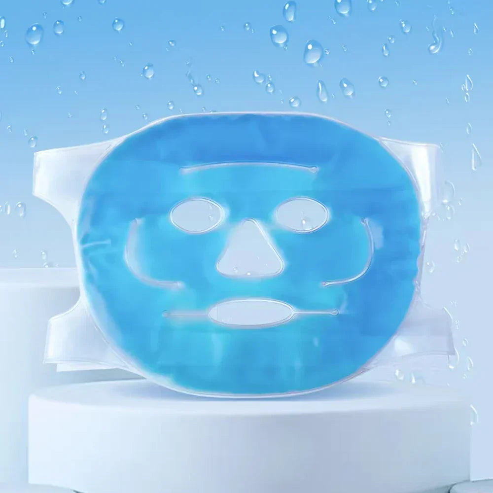 Máscara de Relajación Facial de Gel Frío