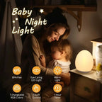 Lumiboo Lámpara Nocturna | RGB y Blanco Cálido | Control Táctil  | Habitación de Bebés y Niños