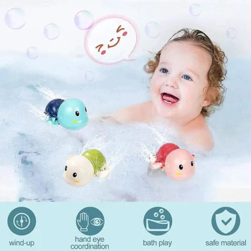 Juguetes de baño para entretener a los más pequeños (x3)