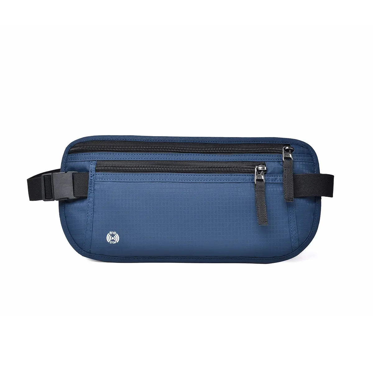 SafeTraveler Riñonera | Protección RFID | Compartimento de seguridad oculto | Para damas y caballeros