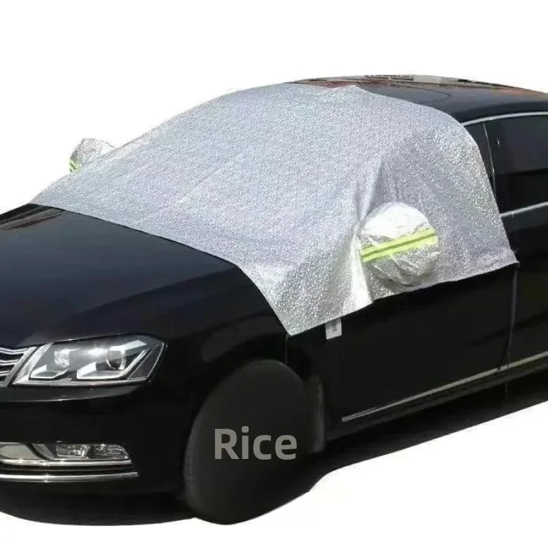 AutoProtect Funda para Auto | Impermeable y resistente a los UV | Protección durante todo el año contra el sol, la nieve y el granizo