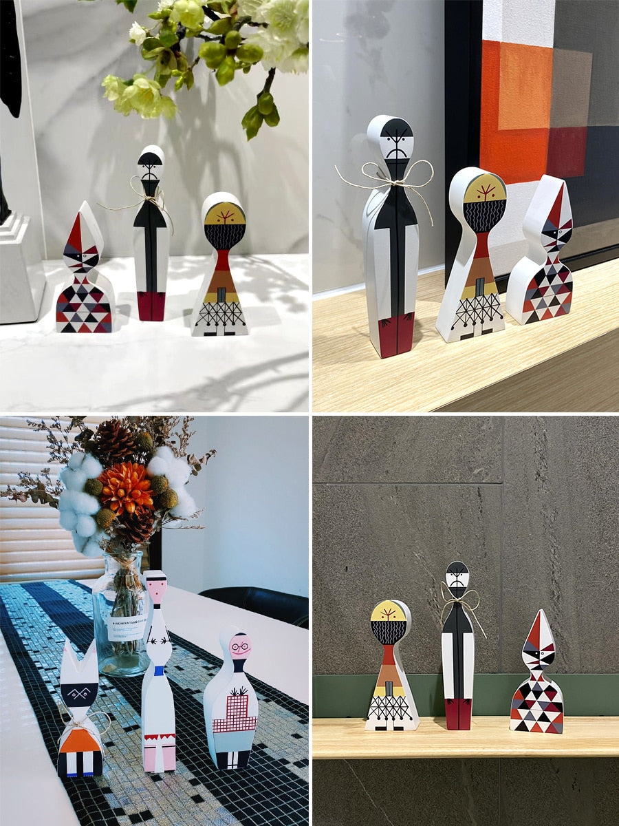 Figuras de Madera Hechas a Mano