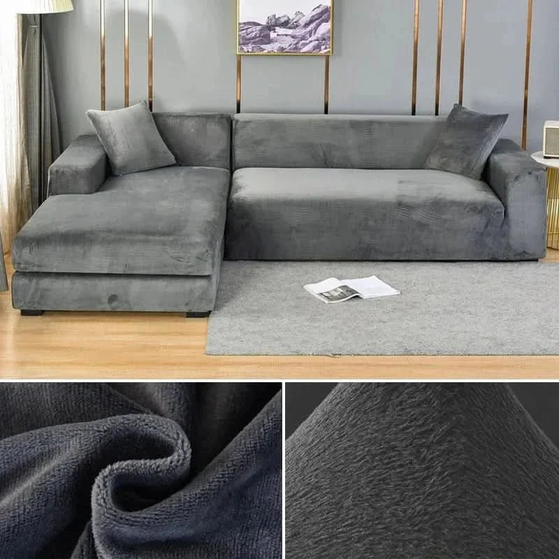 SAMTLUX – Funda de Sofá – Elástica y Lujosa para Cualquier Sala de Estar