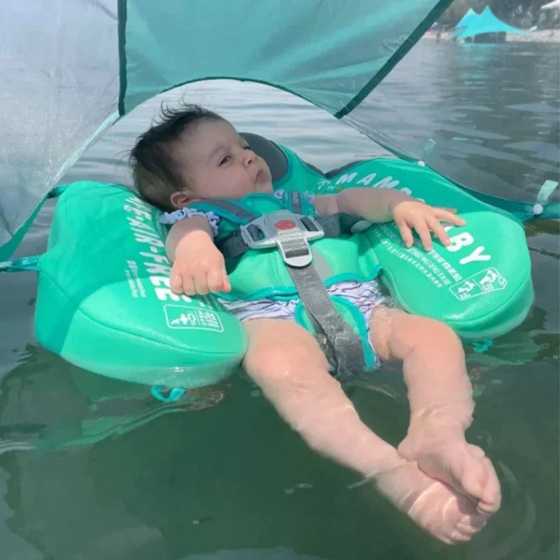 Anillo de Natación Baby Buksetrold con Parasol