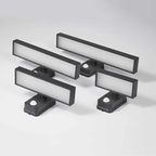 Luz de pared exterior LED VarioLux | Sensor de movimiento & IP65 | Giratoria | 30–50 cm