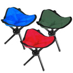 TrekHocker Outdoor | Plegable y Ultraligero | Antideslizante y Robusto | Azul/Verde/Rojo