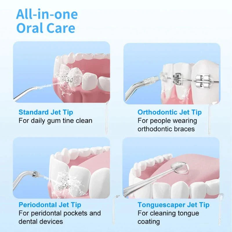 Hidropulidor recargable para el cuidado dental