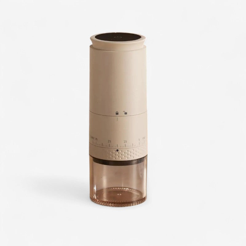 GrindMate – Molinillo de Café USB Recargable con Ajustes Ajustables