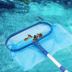 AquaSift Red de Piscina con Mango Telescópico | Red para Hojas de Piscina y Estanque | Red Robusta | Limpieza para Piscina y Spa