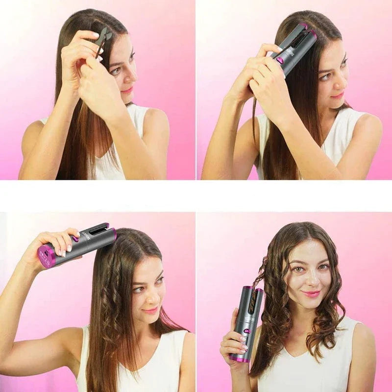 Rizador de Cabello Cerámico Automático