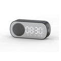 Lisslune | Reloj Despertador Digital con Altavoz Bluetooth y Radio FM