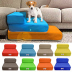 Hundeschritt Profi – Escalera de lujo para perros para un ascenso suave a sofá y cama