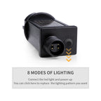 LuminaraX | Cadena de luces LED exterior 24V | 8 modos de iluminación | Impermeable IP65 | 10–100 m | Para jardín, casa y decoración navideña