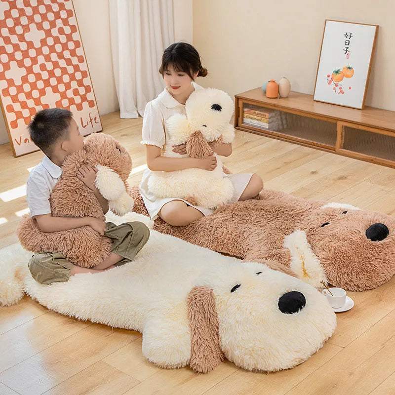 Almohada de Lounge de Peluche Extra Suave y Sobredimensionada para Perros