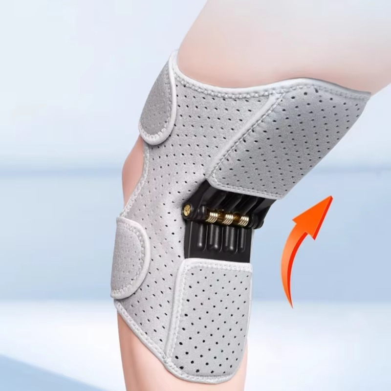 BowLift | Soporte de Rodilla Ajustable con Resortes de Rebote para Alivio y Estabilidad Articular