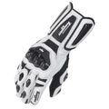 BowLift | Guantes de Motocicleta RidePro Carbon | Impermeables y Resistentes al Viento | Compatibles con Pantalla Táctil | Protectores de Cuero Genuino | Para Verano e Invierno