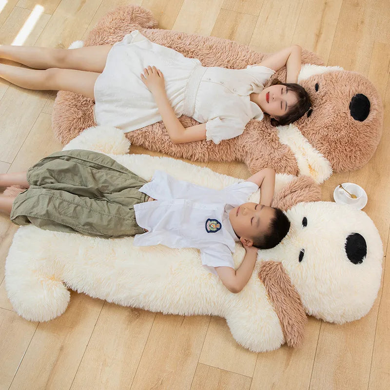 Almohada de Lounge de Peluche Extra Suave y Sobredimensionada para Perros