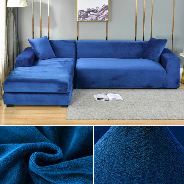 SofaSnug - Funda elástica de terciopelo que ahorra su dinero