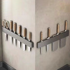 Skanto | Soporte para cuchillos – Knifey – Acero inoxidable – Estante multifuncional