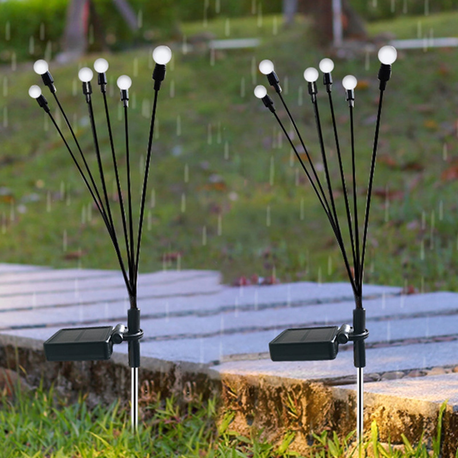 Luz Solar Firefly – Iluminación mágica para el jardín | 1+1 GRATIS