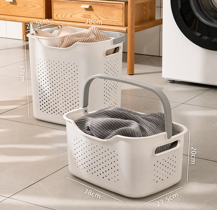 Cesta de Ropa Transpirable y Duradera de Estilo Japonés