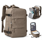Mochila de viaje Travomate | Impermeable y versátil | Compartimento para laptop de 15,6" | Gran capacidad con separación húmeda-seca