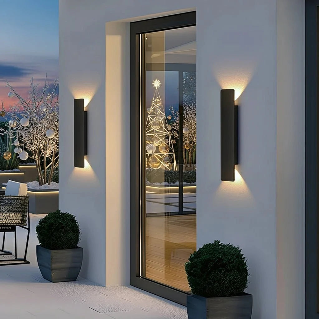 OUTGLOW – Applique murale LED en aluminium étanche pour intérieur et extérieur