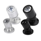 Mini LED Spot LuxoDot | 1W/3W | Luz LED USB para vitrinas y decoración | Blanco cálido y frío | Carcasa de aluminio
