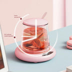 Skanto | Calentador de Tazas de Café Inteligente con Pantalla Digital