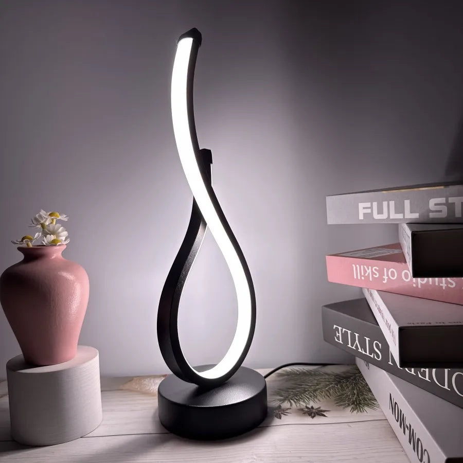Lámpara de mesa LED Lumoara | Regulable | 3 colores de luz | Diseño moderno
