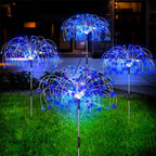 Lámpara de Fuegos Artificiales de Jardín Solar Impermeable