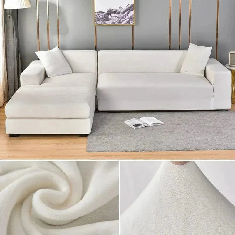 SAMTLUX – Funda de Sofá – Elástica y Lujosa para Cualquier Sala de Estar