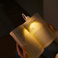 Mini Luz de Libro - Luz Nocturna Portátil con Clip y Carga USB, LED Regulable para Dormitorio, Protección Ocular y Camping - Lámpara de Libro con Clip Giratorio de 360°