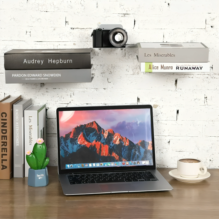 Booksy – Estante de pared invisible que ahorra espacio | 1+2 GRATIS