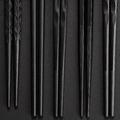 DineLux – Juego de Palillos de Comida de Lujo con Diseños Refinados (5 Pares)