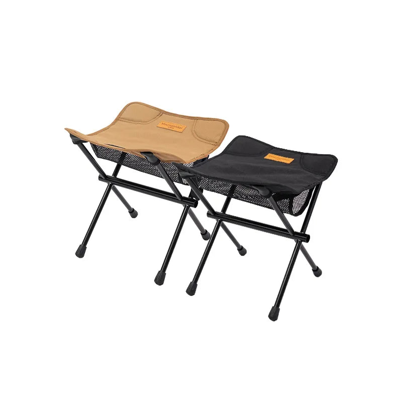 TrekLite Silla Plegable Ultraligera para Exterior y Camping | Compacta y Portátil | Aleación de Aluminio | Para Senderismo, Pesca y Viajes