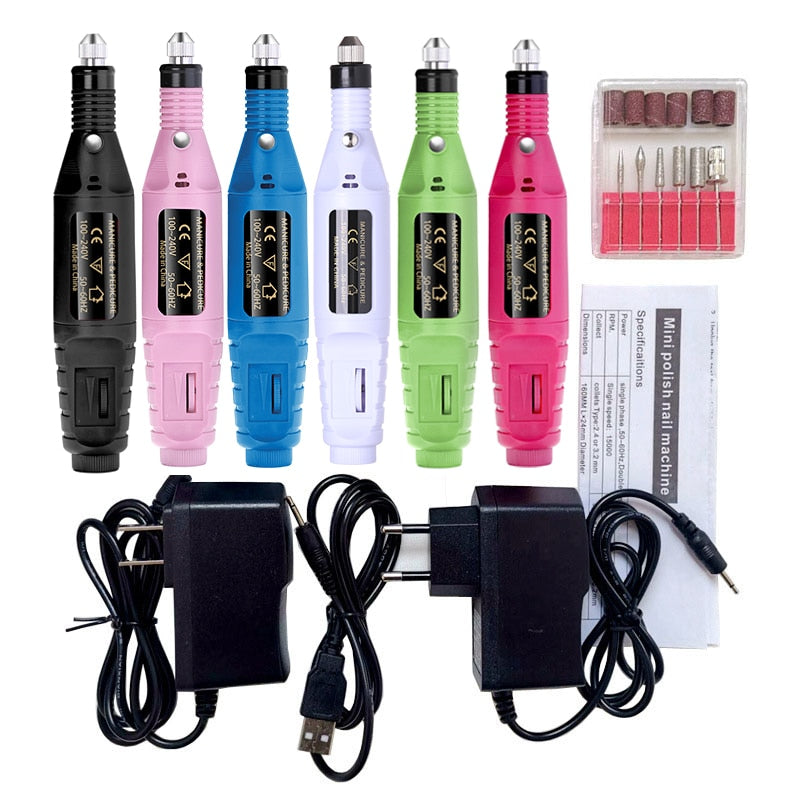 Juego de Lima de Uñas Eléctrico