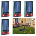 SolarGuardix Repelente Ultrasónico de Aves Solar | Con LED y Sensor de Movimiento | Impermeable IP58 | Cobertura de 600 m²
