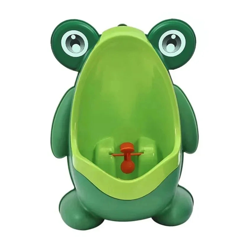 Orinal de rana para niños pequeños – Entrenamiento para ir al baño para niños de 1 a 3 años | Con dispositivo de objetivo y ventosas | Brehn