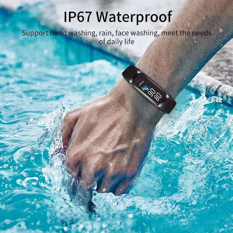 Reloj Inteligente de Fitness para Hombres y Mujeres con Diseño Impermeable y Seguimiento de Salud