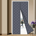 Cortina de Aislamiento Térmico Magnético para Puertas de Invierno