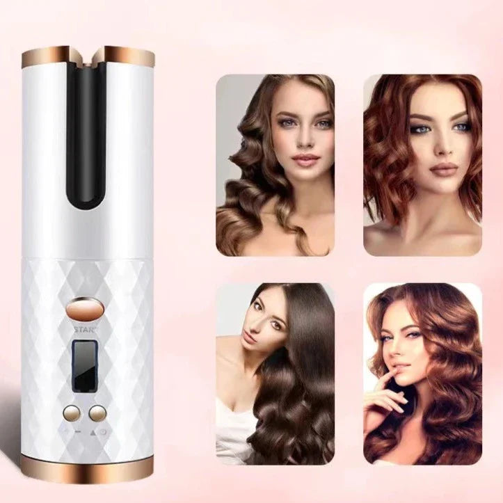 Rizador de Cabello Cerámico Automático