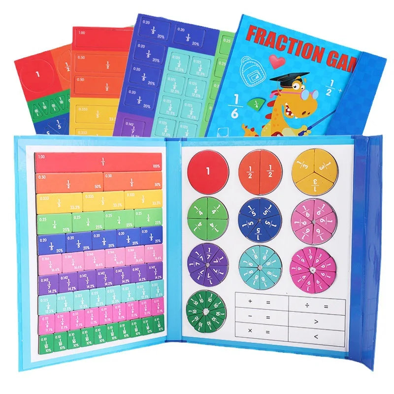 Juego Magnético de Fracciones