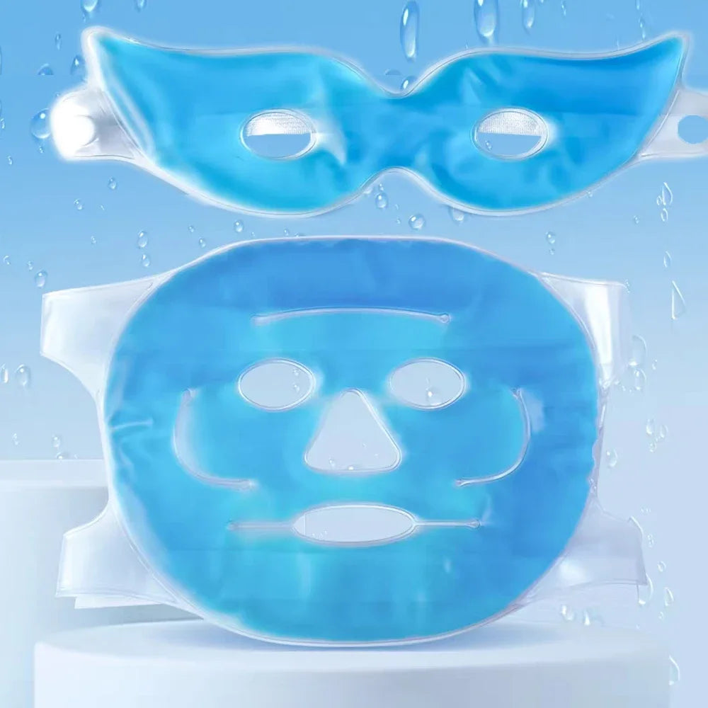 Máscara de Relajación Facial de Gel Frío